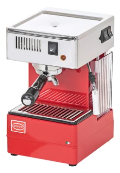 Quick Mill Stretta 0820 Espressomaschine, Rot -Kaffee Genuss Günstiges Geschäft b ware 1852 quick mill stretta modell 0820 rot