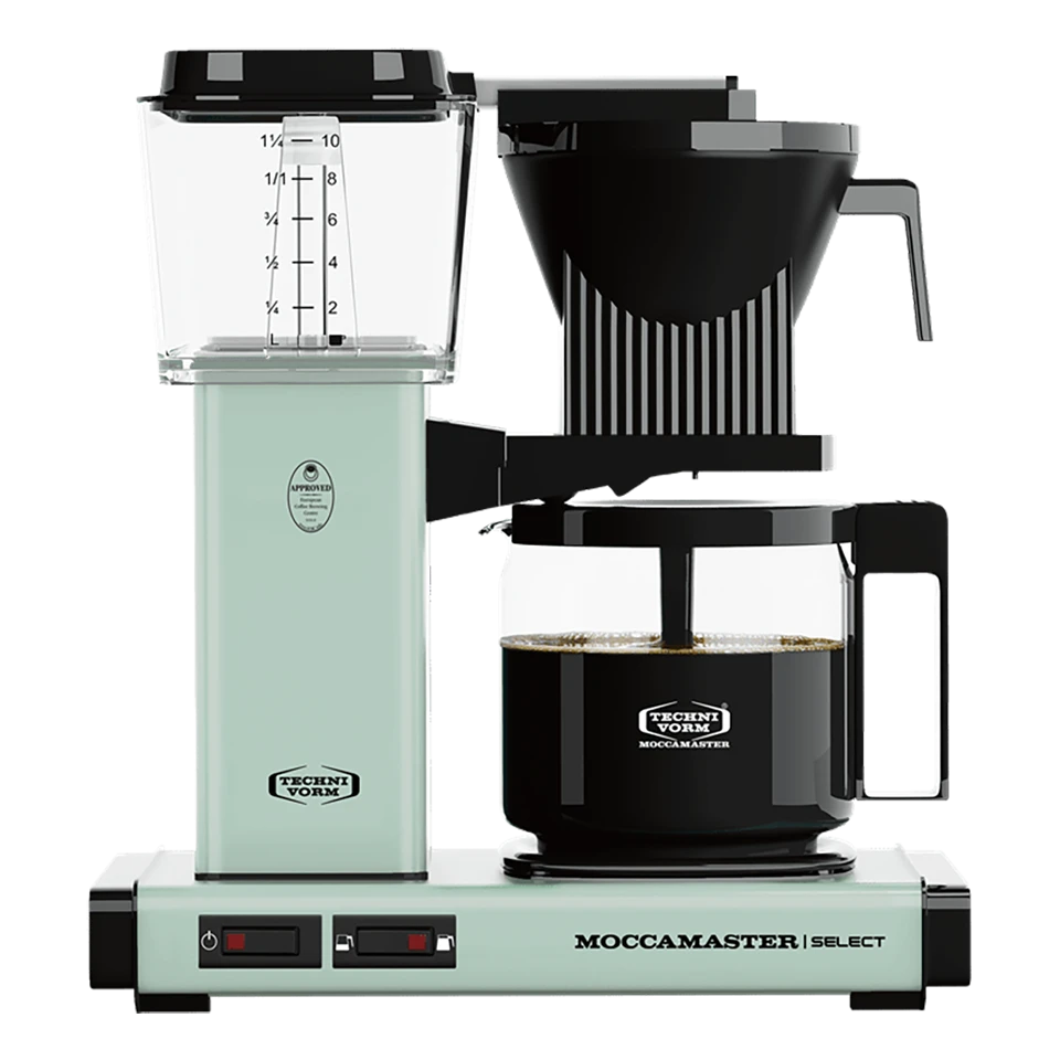 Moccamaster KBG Select, Pastel Green 1 Moccamaster KBG Select, Pastel Green