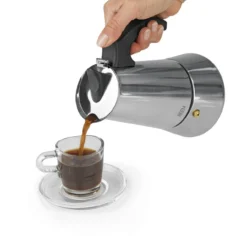 Beem Espressokocher Espressomaker Für 6 Tassen, Schwarz -Kaffee Genuss Günstiges Geschäft beem espressokocher espressomaker fuer 6 tassen schwarz 4060449076505 3