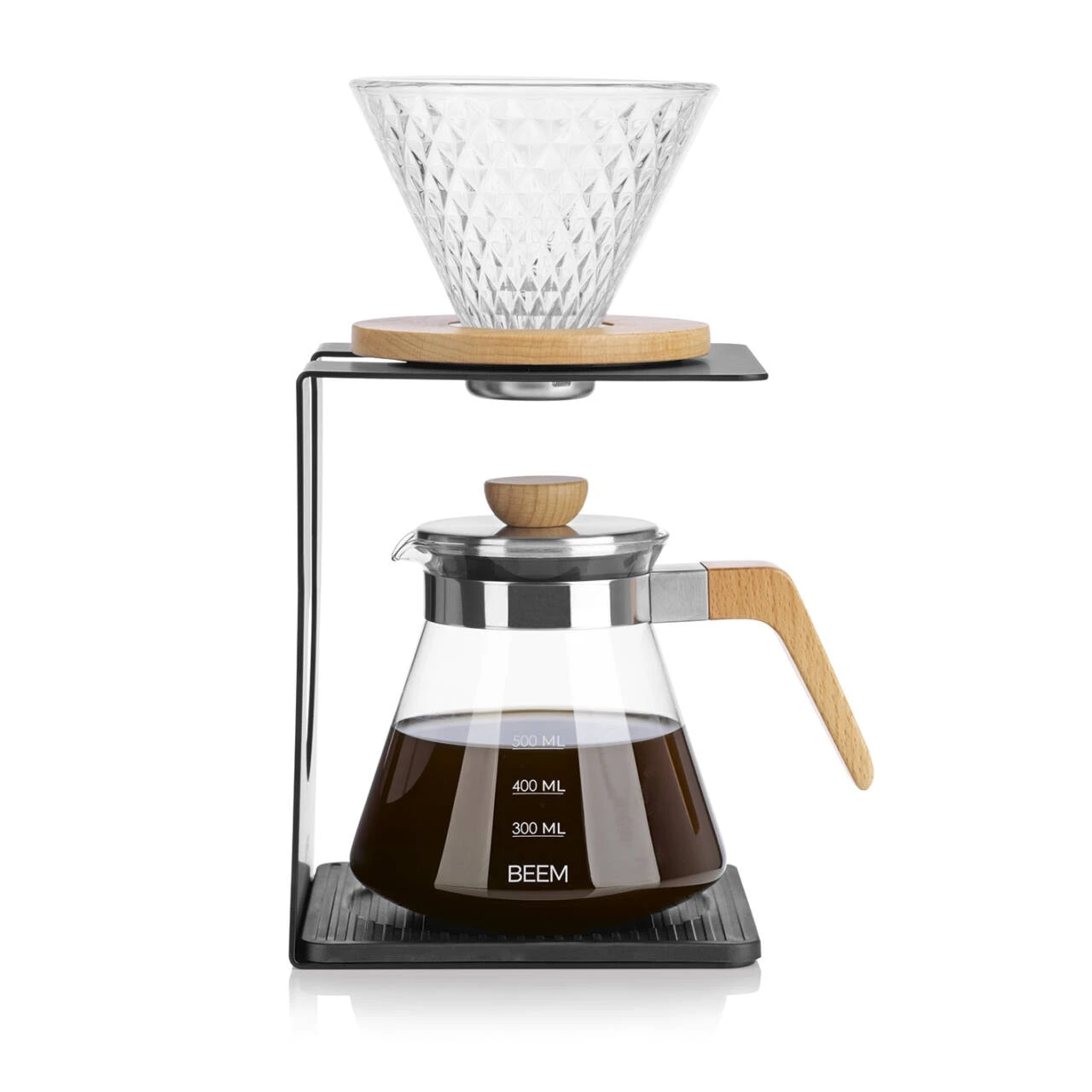 Beem Kaffeebereiter Pour Over Für 4 Tassen, Holz 2 Beem Kaffeebereiter Pour Over Für 4 Tassen, Holz – Bild 2