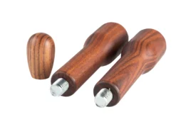 Bezzera Siebträger Kit Für BZ09, 2 Holzgriffe Und 1 Knopf