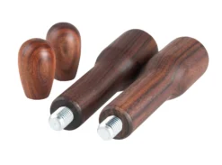 Bezzera Siebträger Kit Für BZ10 Und Unica, 2 Holzgriffe Und 2 Knöpfe