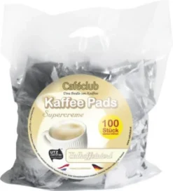 Caféclub Kaffee Pads Entkoffeiniert 100x7g