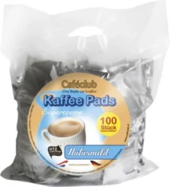 Cafeclub Kaffee Pads Naturmild 100x7g
