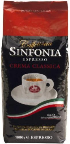 Caffetteria Sinfonie Espresso Crema Classica Ganze Bohnen 1kg