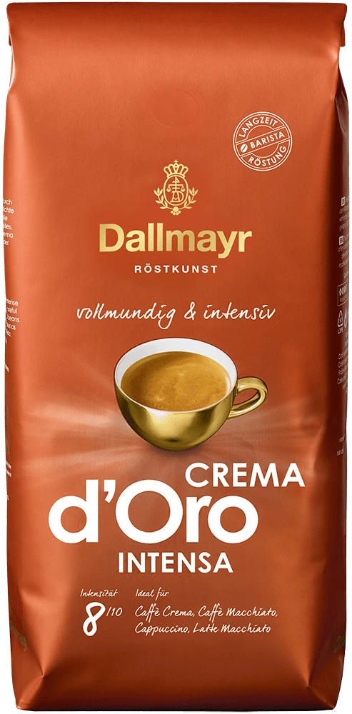 Dallmayr Crema D'Oro Intensa Ganze Bohnen 1kg 1 Dallmayr Crema D'Oro Intensa Ganze Bohnen 1kg