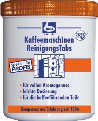 Dr. Becher Kaffeemaschinen Reinigungs-Tabs 150 Stück 1 Dr. Becher Kaffeemaschinen Reinigungs-Tabs 150 Stück
