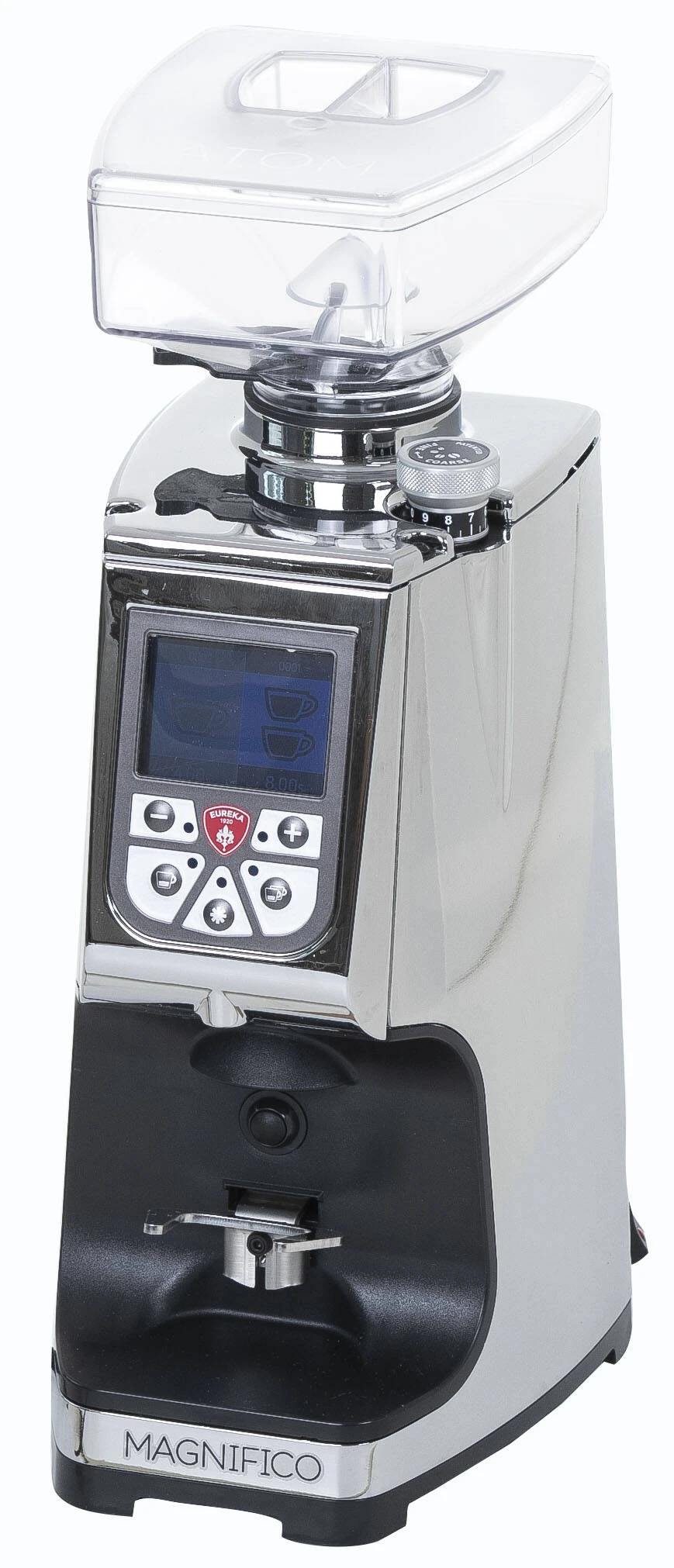 Eureka Atom Magnifico Espressomühle, Chrom 3 Eureka Atom Magnifico Espressomühle, Chrom – Bild 3