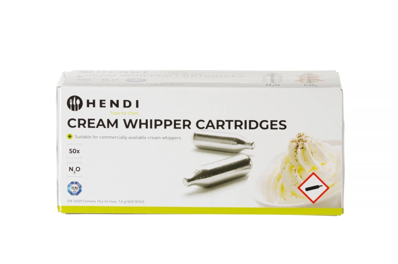 Hendi Sahnekapseln Für Sahnespender 50 Stück 1 Hendi Sahnekapseln Für Sahnespender 50 Stück