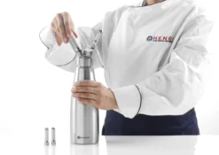 Hendi Sahnespender Profi Line 0,5L Edelstahl -Kaffee Genuss Günstiges Geschäft hendi sahnespender profi line 0 5l edelstahl 8711369588017