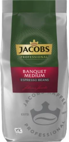 Jacobs Banquet Medium Espresso Ganze Bohnen 1kg