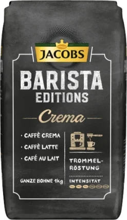 Jacobs Barista Crema Ganze Bohnen 1kg