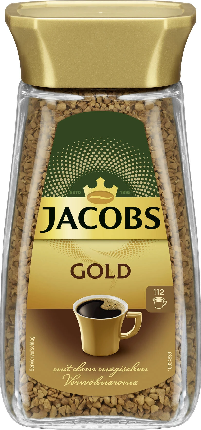Jacobs Gold Instant Löskaffee 200g 1 Jacobs Gold Instant Löskaffee 200g