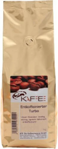 KFE Entkoffeinierter Turbo Espresso Ganze Bohnen 1kg