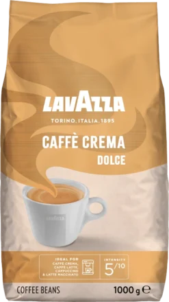 Lavazza Caffè Crema Dolce Ganze Bohnen 1kg