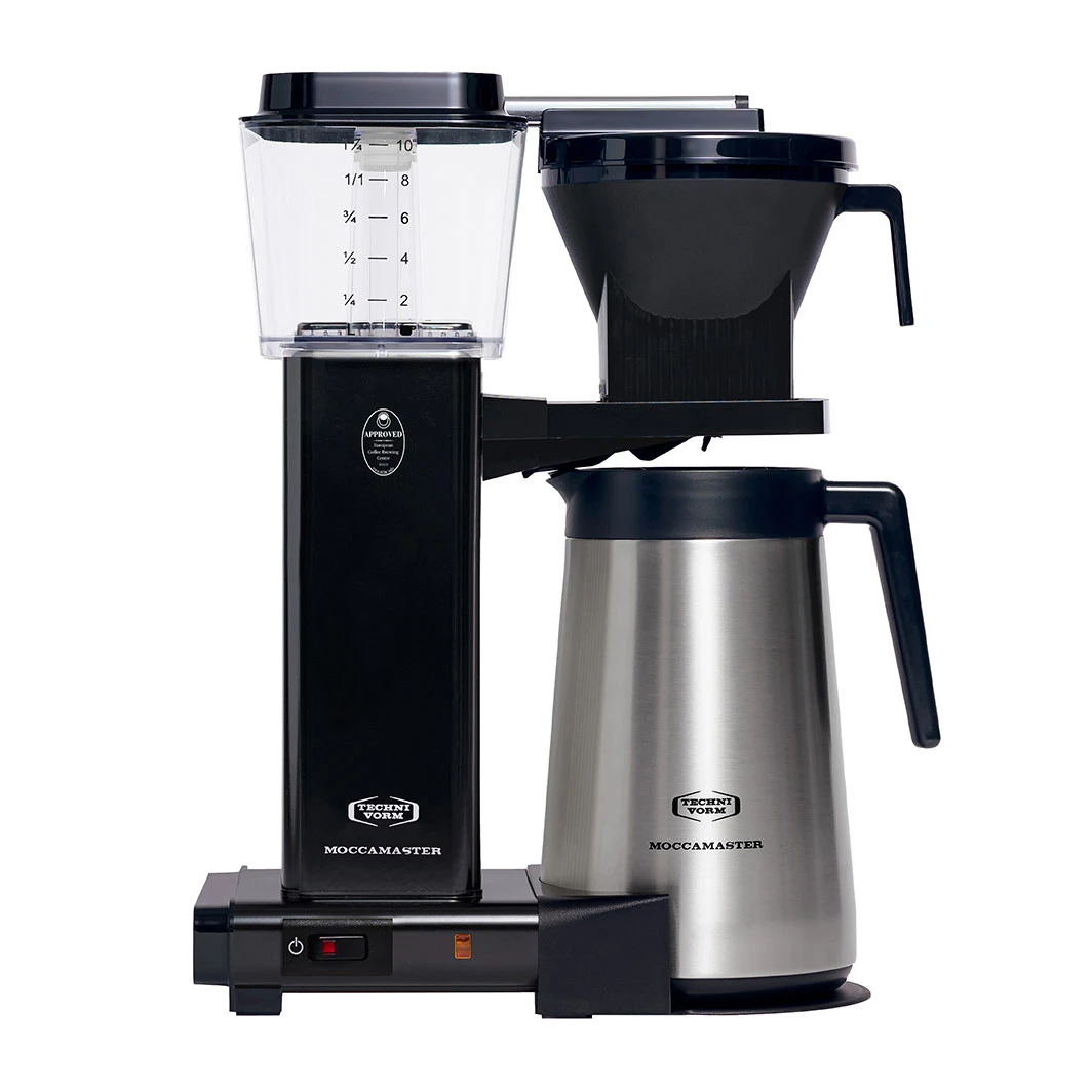 Moccamaster Kaffeefiltermaschine KBGT 741, Black Glanz 1 Moccamaster Kaffeefiltermaschine KBGT 741, Black Glanz