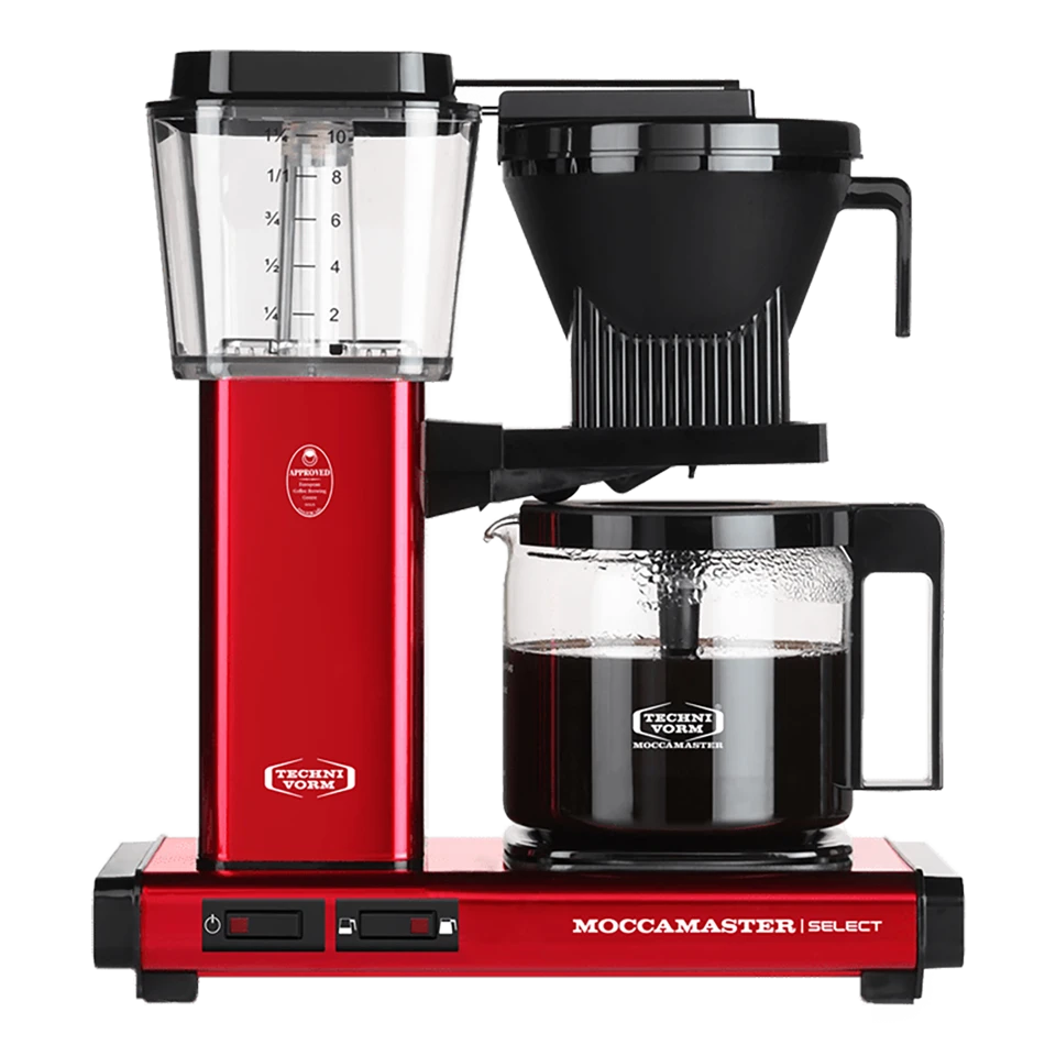 Moccamaster KBG Select, Red Metallic 1 Moccamaster KBG Select, Red Metallic