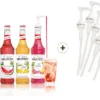 Monin Cocktail-Set 5x700ml + 5 Pumpen Gratis