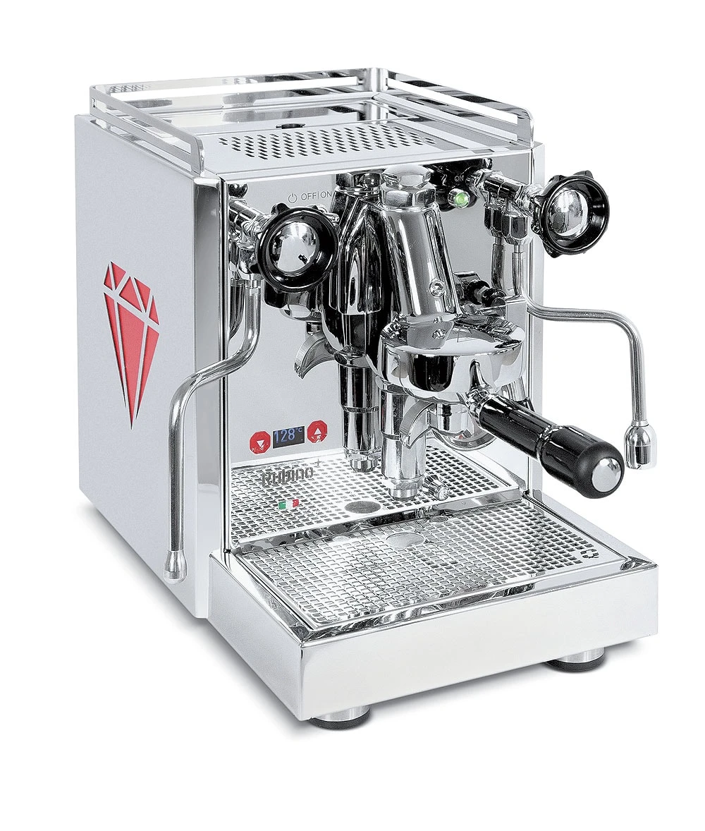 Quick Mill Espressomaschine Rubino Plus Mit Seitlichem Logo 1 Quick Mill Espressomaschine Rubino Plus Mit Seitlichem Logo