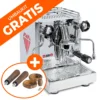Quick Mill Espressomaschine Rubino Plus Mit Seitlichem Logo + GRATIS Umbaukit Aus Holz Für Rubino Plus
