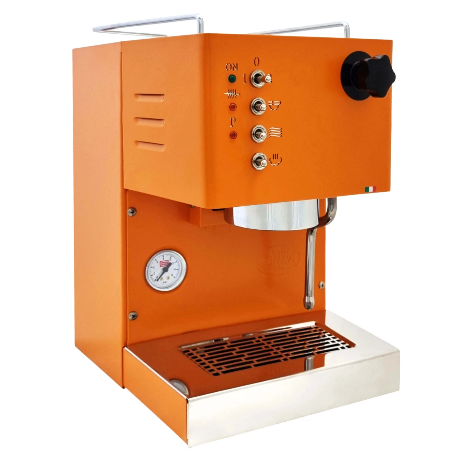 Quick Mill Pippa Espressomaschine Orange - Exklusiv Bei Kaffee24 2 Quick Mill Pippa Espressomaschine Orange - Exklusiv Bei Kaffee24 – Bild 2