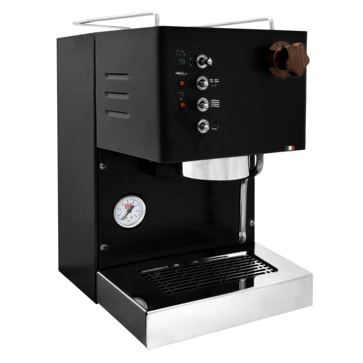 Quick Mill Pippa Espressomaschine Schwarz 2 Quick Mill Pippa Espressomaschine Schwarz – Bild 2