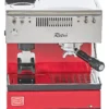 Quick Mill Retro 0835 Espressomaschine Mit Eingebauter Mühle, Rot