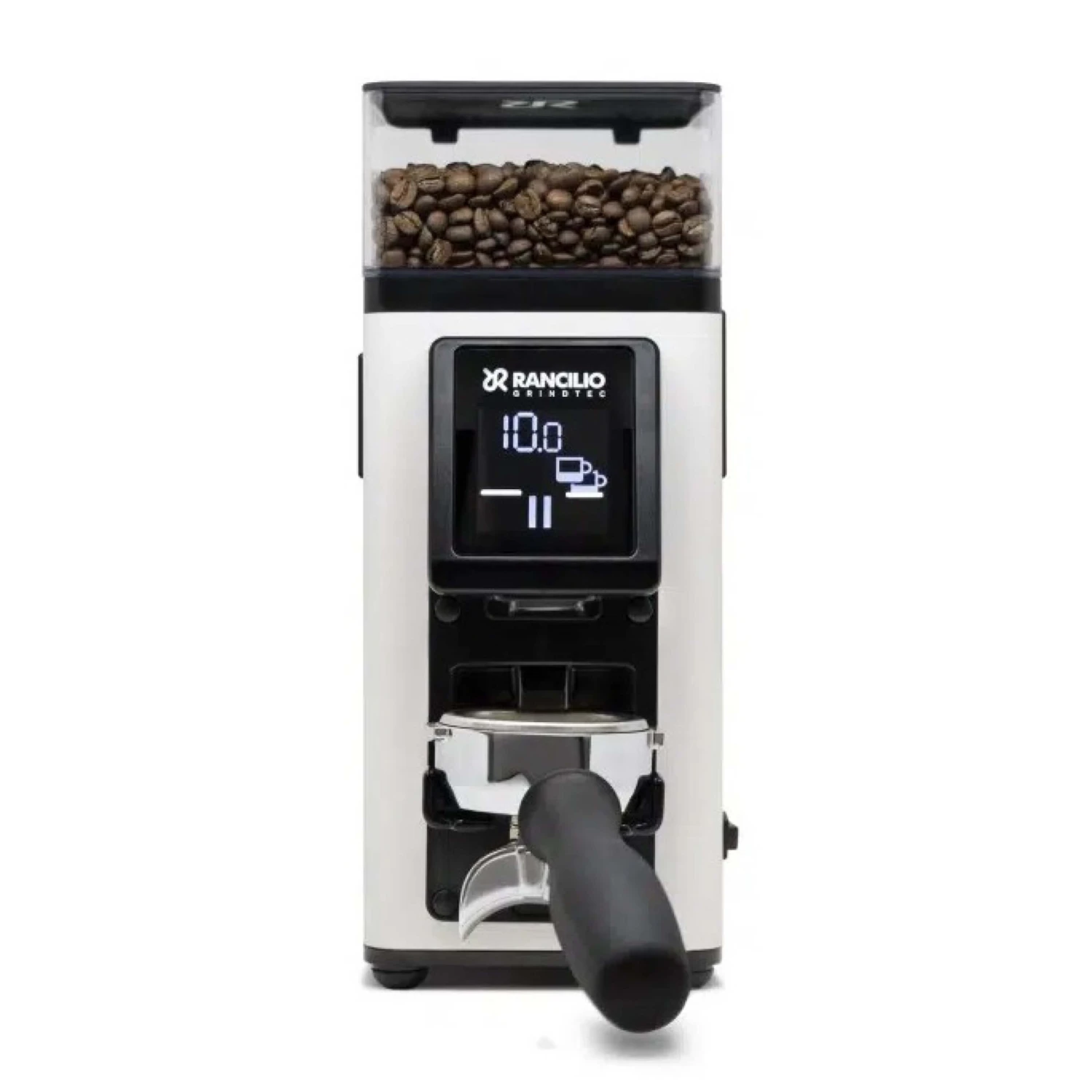 Rancilio Stile Kaffeemühle In Weiß 2 Rancilio Stile Kaffeemühle In Weiß – Bild 2