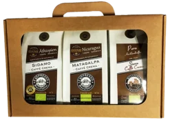 Westpfalz Rösterei BIO Kaffeekoffer-Set Ganze Bohnen 3x250g